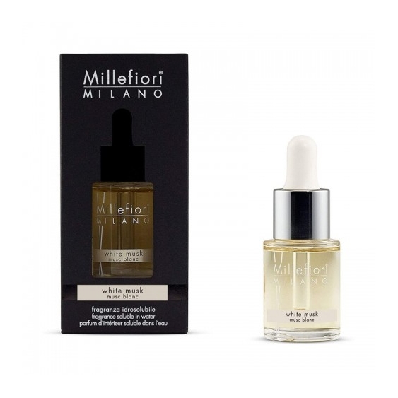 Millefiori Milano White Musk Fragranza Idrosolubile Per Diffusore A Ultrasuoni Hydro 15 Ml