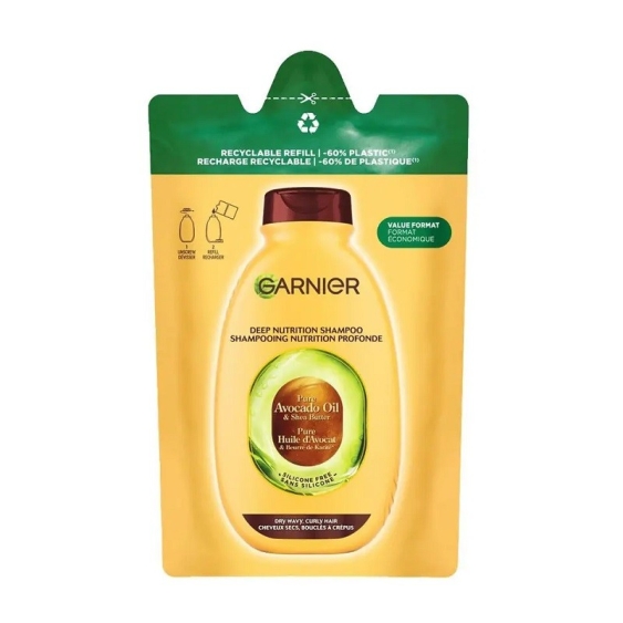 Ultra Dolce Shampoo Ultra Nutriente Olio Di Avocado E Burro Di Karité Ricarica 250 ml