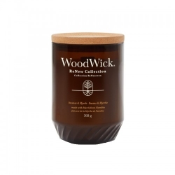 Woodwick Incense & Myrrh Candela Profumata Grande 368 G