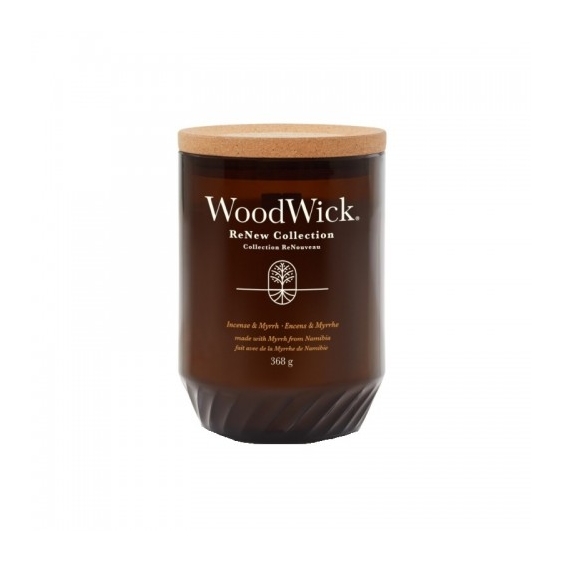 Woodwick Incense & Myrrh Candela Profumata Grande 368 G