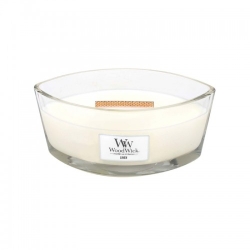 Woodwick Linen Candela Profumata Ellittica 453 G
