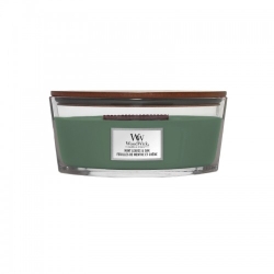 Woodwick Mint Leaves & Oak Candela Profumata Ellittica 453 G