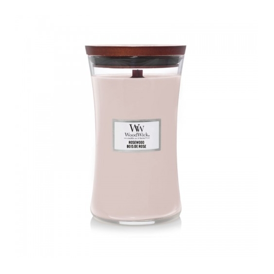 Woodwick Rosewood Candela Profumata Clessidra Grande 609 G