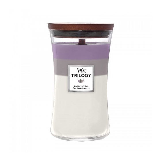 Woodwick Trilogy Amnet Sky Candela Profumata Large 609 G