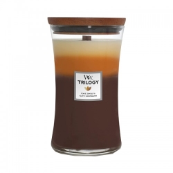 Woodwick Trilogy Cafè Sweets Candela Profumata Large 609 G