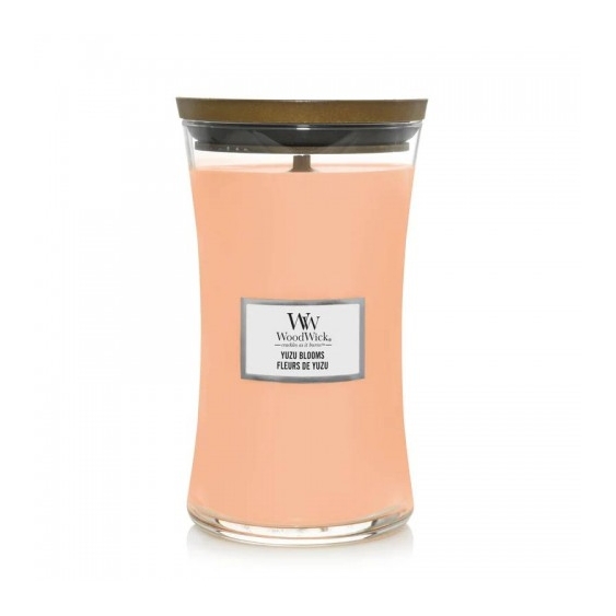 Woodwick Yuzu Blooms Candela Profumata Grande