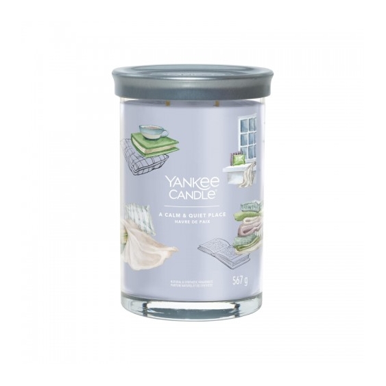 Yankee Candle A Calm & Quiet Place Candela Tumbler Signature Grande 567G