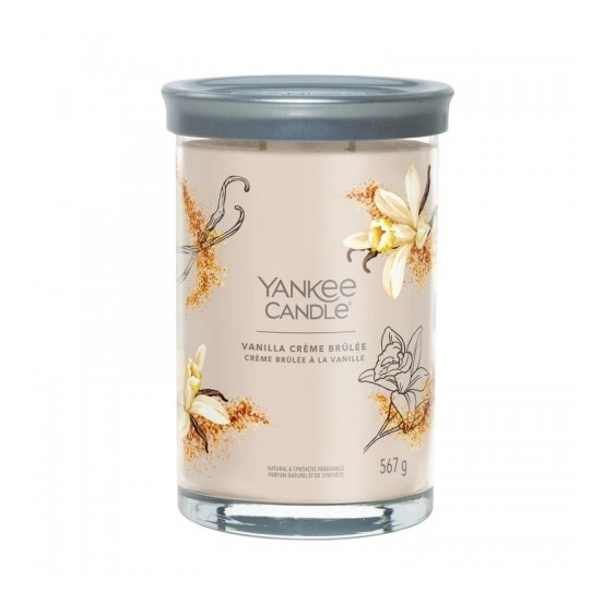 Yankee Candle Vanilla Crème Brûlée Candela Profumata Tumbler Signature 567 G