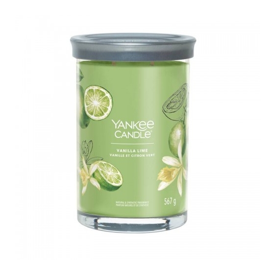 Yankee Candle Vanilla Lime Candela Signature Tumbler Profumata Grande