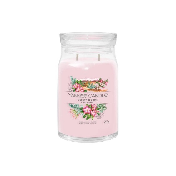 Yankee Candle Desert Blooms Candela Signature Grande