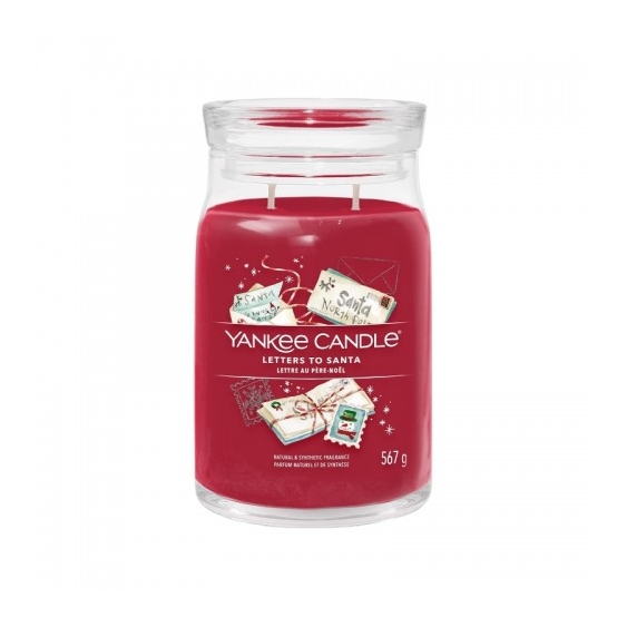 Yankee Candle Letters To Santa Candela Profumata In Giara Grande 567 G