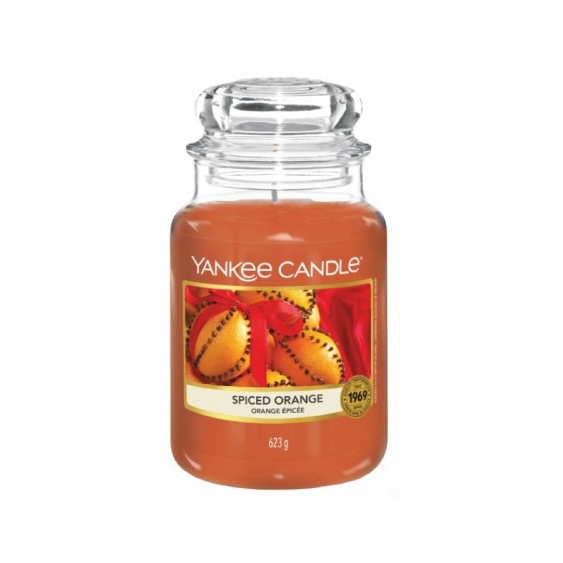 Yankee Candle Spiced Orange Candela Profumata In Giara Large 623 G