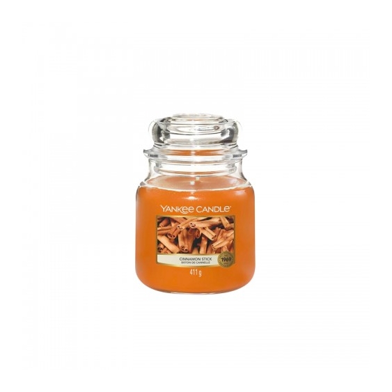 Yankee Candle Cinnamon Stick Candela Profumata Media In Barattolo