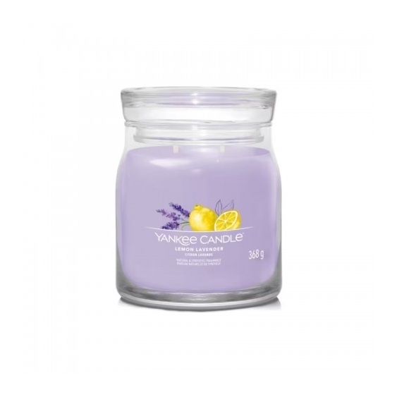 Yankee Candle Lemon Lavander Candela Profumata In Giara Media 368 G