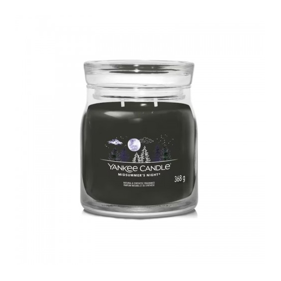 Yankee Candle Midsummer'S Night Candela Profumata In Giara Media 368 G