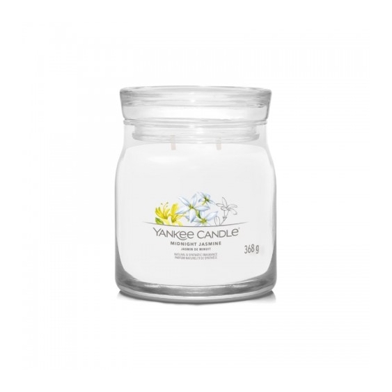 Yankee Candle Signature Midnight Jasmine Candela In Giara Media 368 G