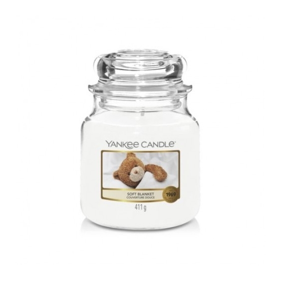 Yankee Candle Soft Blanket Candela Profumata In Giara Media