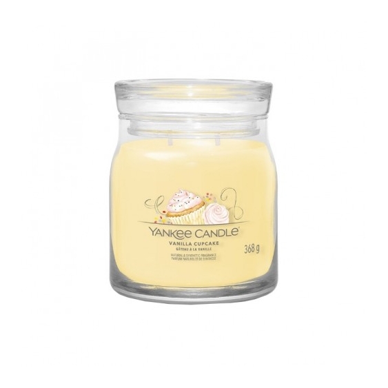 Yankee Candle Vanilla Cupcake Candela Profumata Signature Media 368 G