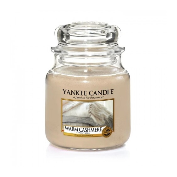 Yankee Candle Warm Cashmere Candela Profumata In Giara Media