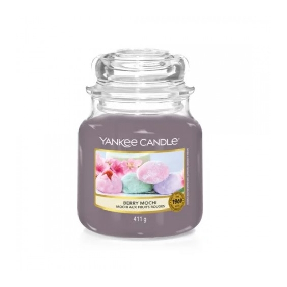 Yankee Candle Berry Mochi Candela Profumata Media In Barattolo