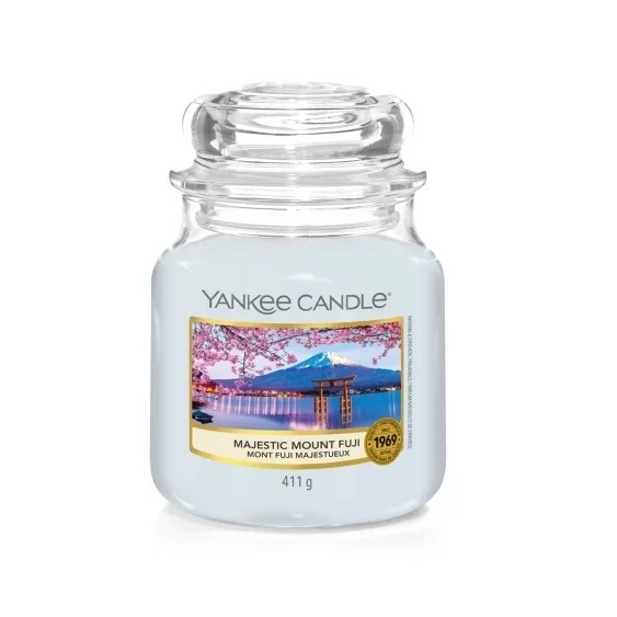 Yankee Candle Majestic Mount Fuji Candela Profumata Media In Barattolo