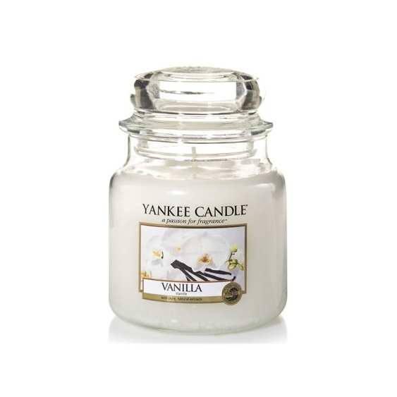Yankee Candle Vanilla Candela Profumata In Giara Media