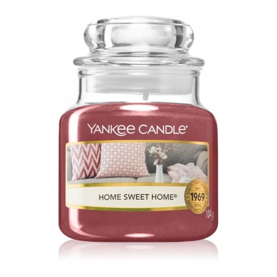 Yankee Candle Home Sweet Home Candela Profumata In Giara Piccola