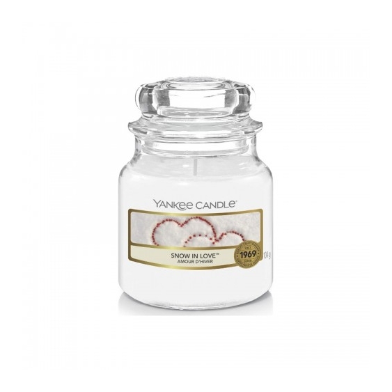 Yankee Candle Snow In Love Candela Profumata Giara Piccola 104 G