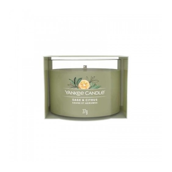 Yankee Candle Sage & Citrus Candela Votiva In Vetro 37 G
