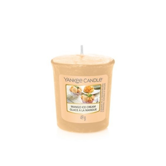 Yankee Candle Mango Ice Cream Candela Votiva Profumata