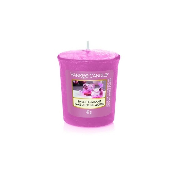 Yankee Candle Sweet Plum Sake Candela Votiva Profumata