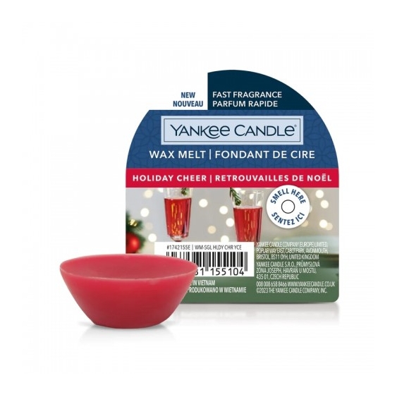 Yankee Candle Holiday Cheer Cera Da Fondere 22G