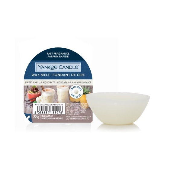 Yankee Candle Sweet Vanilla Horchata Cera Da Fondere Profumata