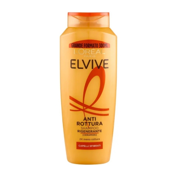 L'Oreal Paris Elvive Anti-Rottura Shampoo Rigenerante Per Capelli Sfibrati 300 ml