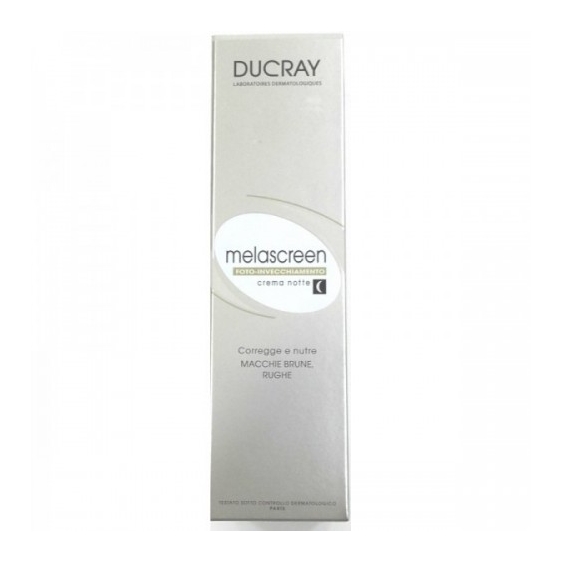 Ducray Melascreen Crema Notte Antirughe Per Il Fotoinvecchiamento 50 Ml