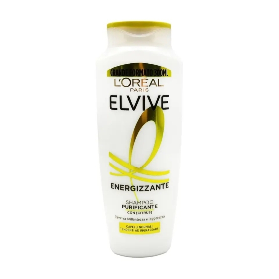 L'Oreal Paris Elvive Energizzante Shampoo Purificante Con Citrus 300 ml