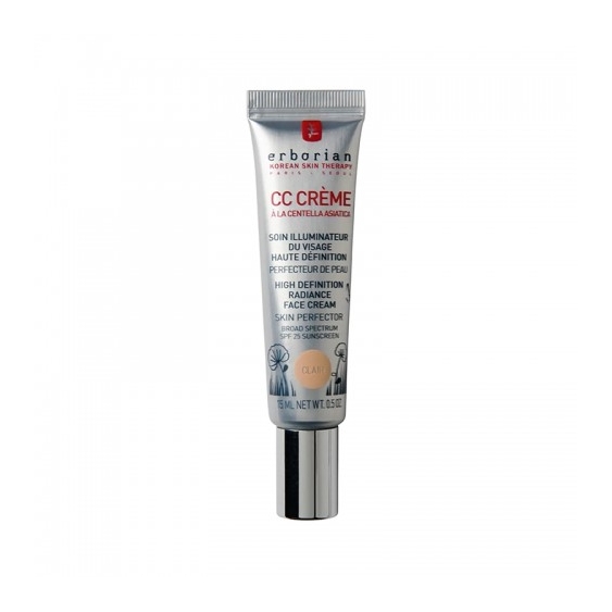 Erborian Cc Crème Spf25 Crema Illuminante Coreana Alla Centella Asiatica Colore Clair 15 Ml