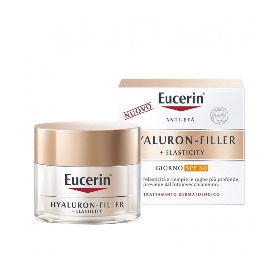 Eucerin Hyaluron Filler + Elasticity Spf30 Crema Giorno 50 Ml