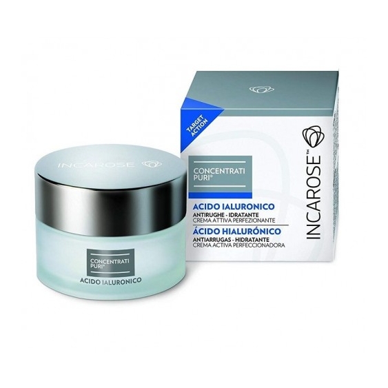Incarose Concentrati Puri Acido Ialuronico Crema Antirughe Idratante 50 Ml
