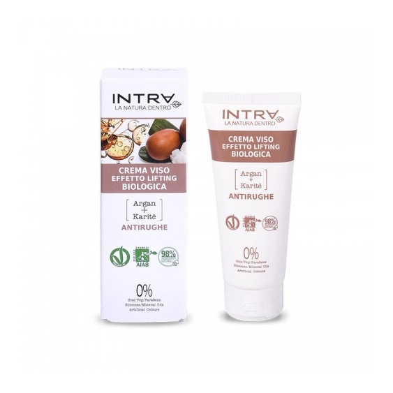 Intra Argan + Karitè Crema Viso Antirughe 50 Ml