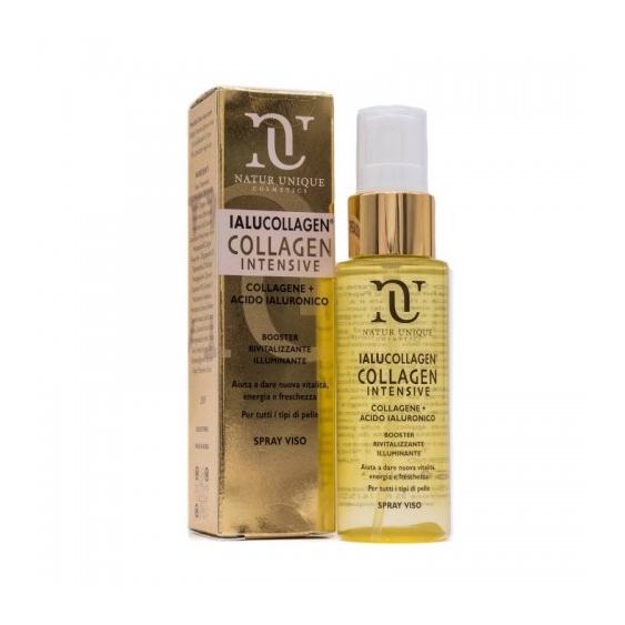 Natur Unique Ialucollagen Intensive Spray Viso Booster Rivitalizzante Illuminante 50 Ml
