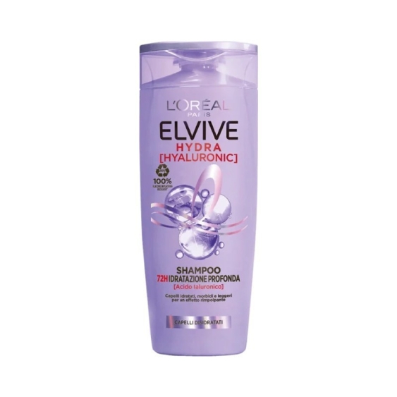 L'Oreal Paris Elvive Hydra Hyaluronic Shampoo Idratazione Profonda 300 ml