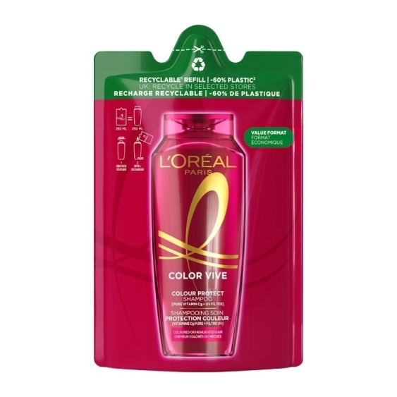 L'Oreal Paris Elvive Color Vive Shampoo Protezione Colore Ricarica 250 ml