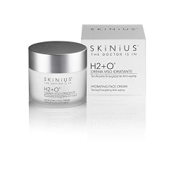 Skinius H2+O Crema Antirughe Viso Idratante Rigenerante 50 Ml