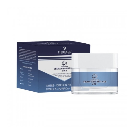 Thotale Pour Homme 5 In 1 Crema Viso Anti Age 50 Ml