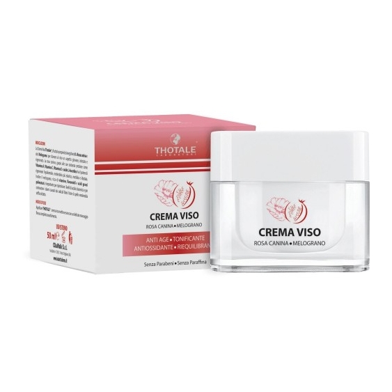 Thotale Rosa Canina E Melograno Crema Viso Anti-Age 50 Ml