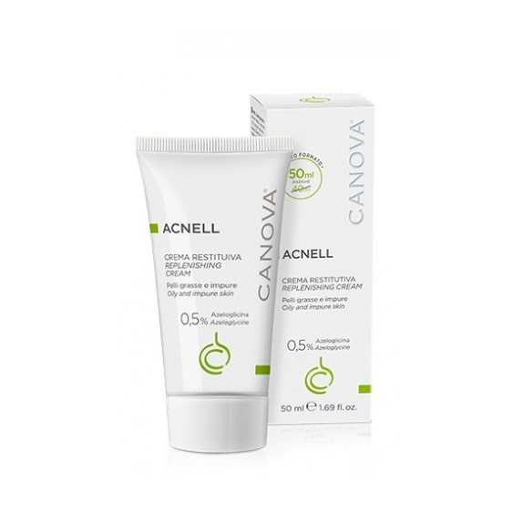 Canova Acnell Crema Restitutiva Per Pelli Grasse 50 Ml