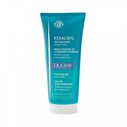Ducray Keracnyl Gel Moussant Gel Detergente Per Viso E Corpo 200 Ml