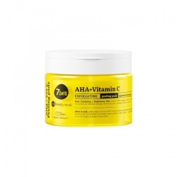 7Days Aha + Vitamina C Exfoliating Peeling Pads 50 Dischetti Esfolianti