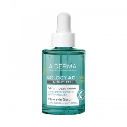 Aderma Biology Ac -Night-Peel Siero Pelle Nuova 30 Ml